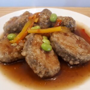 No.8 糖醋鱈魚【蛋素】/盒10片